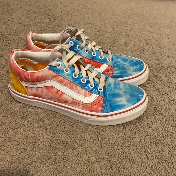 Vans juniors size 4.5 multicolored - Picture 1 of 3